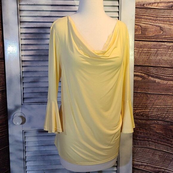 NWTāPremiseāMedāTulipāSleevedāDrapedāBlouse - Picture 8 of 9